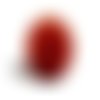 1 cabochon ovale en agate rouge 40 x 30 mm