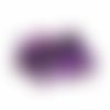10 perles d'améthyste 10mm grade a - pierre fine violette naturelle