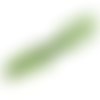 90 perles à facettes 6 mm vert clair ab - perles abaques