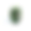 Cabochon pierre agate veine de dragon vert 30mm