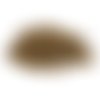 Perles de rocaille 8/0 3 mm bronze (50 grammes)
