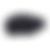 Perles de rocaille 8/0 3 mm noir irisé (50 grammes)