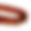 10 grosses perles abaques 16mm marron