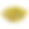 Mélange perles de rocaille tons jaune (50 grammes)