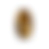 Cabochon oeil de tigre pierre naturelle navette 30 mm x 16 mm
