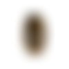 Cabochon oeil de tigre pierre naturelle navette 30 mm x 16 mm