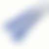 6 pompons glands satin 7 cm pendentif pompon bleu clair