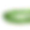 20 perles a facettes en verre, perles abaques 8mm vert