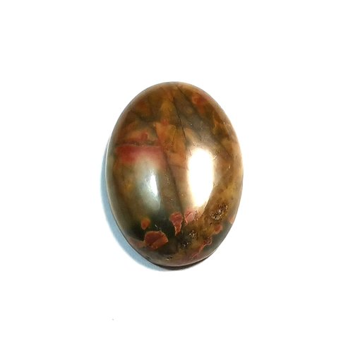 Cabochon jaspe picasso 25 mm x 18 mm