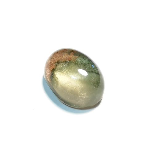 Cabochon quartz lodolite 20 mm x 15 mm