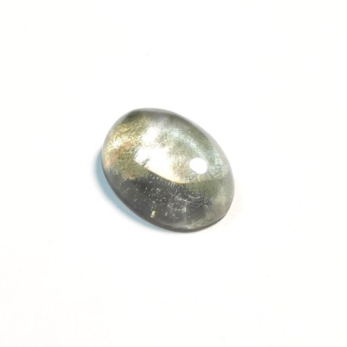 Cabochon quartz lodolite 19 mm x 14 mm