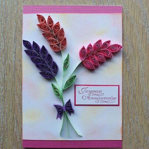 Cartes Quilling Un Grand Marche