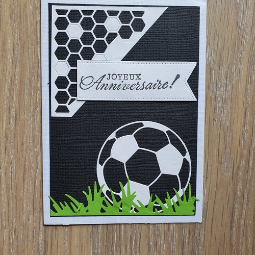 Carte Anniversaire Foot Un Grand Marche