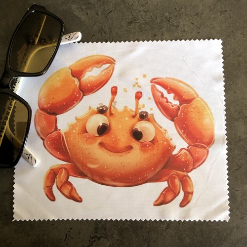 Lingette pour lunettes microfibre