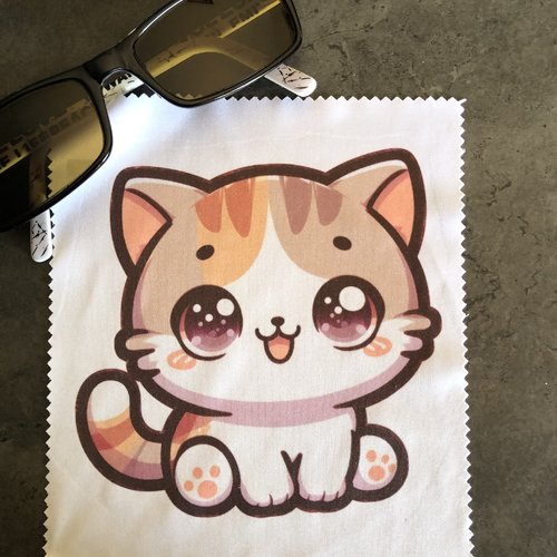 Lingette pour lunettes microfibre