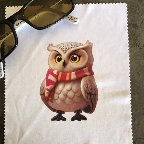 Lingette pour lunettes microfibre