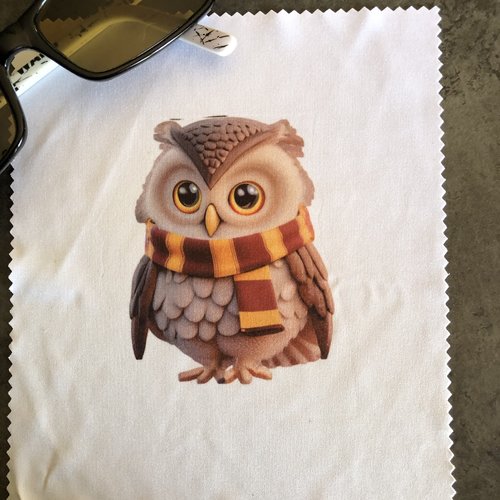 Lingette pour lunettes microfibre