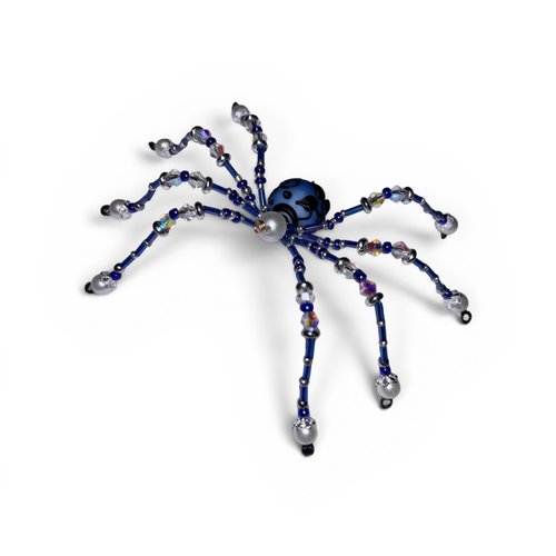 Araignée en perles - bluey