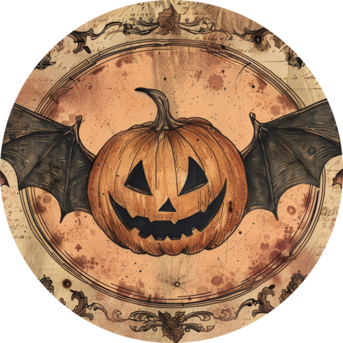 Sous verres halloween vintage ronds - au choix - liège - idée cadeau - choisissez vos designs