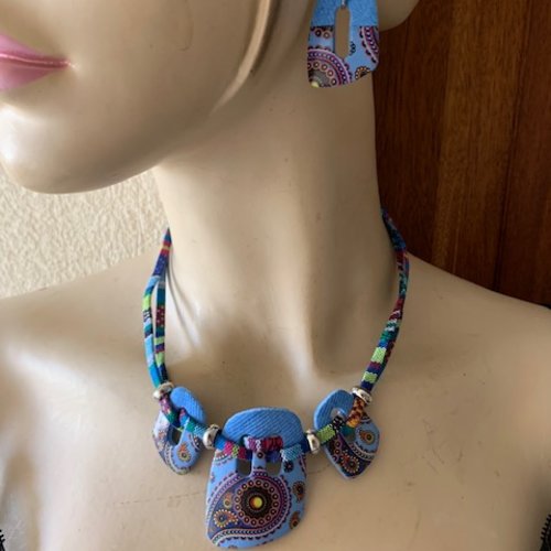 Collier cachemire jean