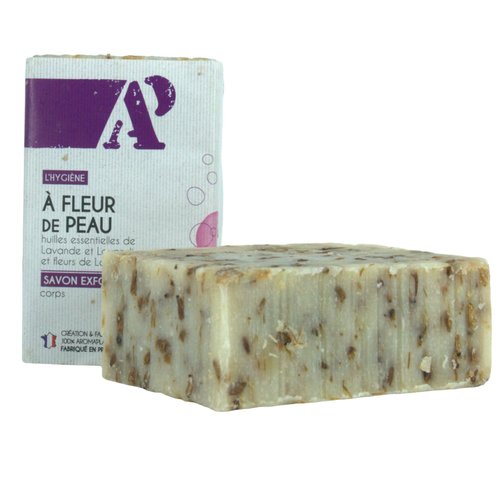 Savon solide exfoliant - a fleur de peau