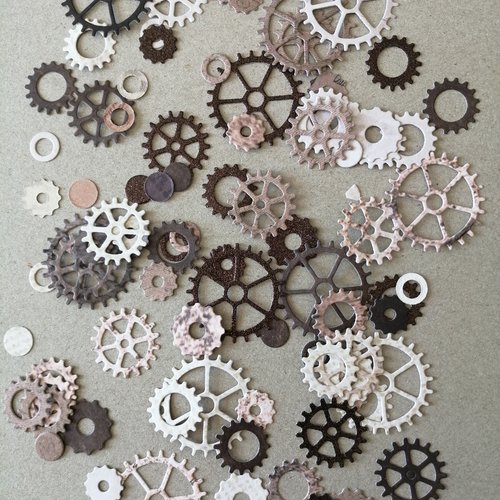 Découpes scrap rouages engrenages