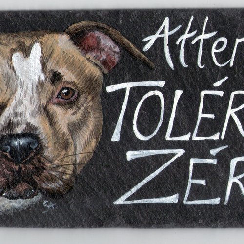 Plaque d'entrée de maison ou de portail