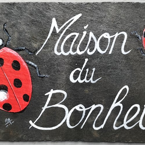 Coccinelle maison du bonheur