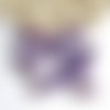 Lot 18 fleurs violettes