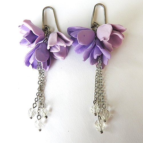 Boucles d oreilles avec les clochettes