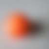 X 1 boule de bola orange fluo 18 mm musical de grossesse maternité grelot mexicain