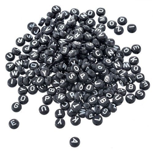 Perles en gros gris 10 MM X500 - Perles pour bijoux