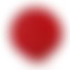 X 1 perle polymère boule strass rouge de bola musicale de grossesse maternité grelot mexicain 18 mm