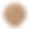 X 1 perle polymère boule strass beige 18 mm bola musicale de grossesse maternité grelot mexicain  