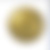X 1 boule musicale de bola de grossesse 18 mm couleur doré 