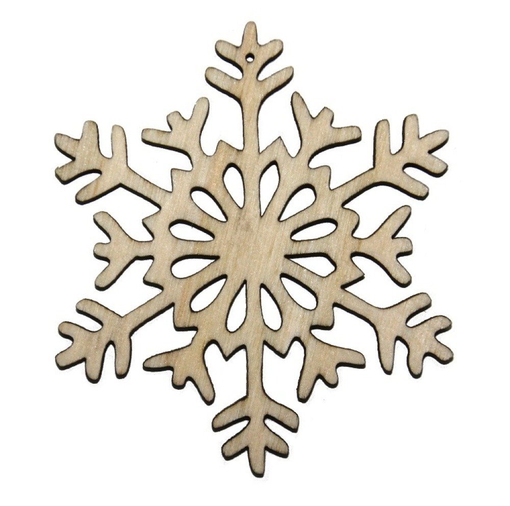 5 x flocon de neige Blanc Paillettes Dos Plat Acrylique Noël Embellissements 30 mm