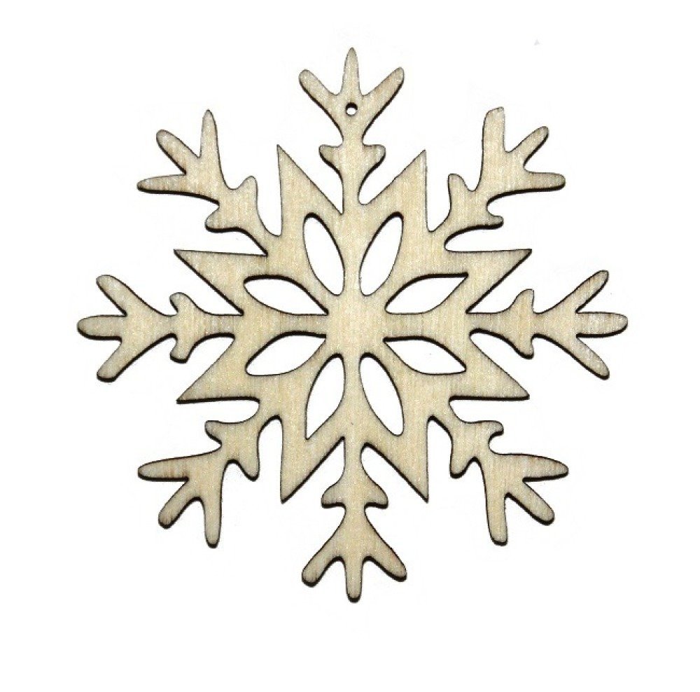 5 x flocon de neige Blanc Paillettes Dos Plat Acrylique Noël Embellissements 30 mm