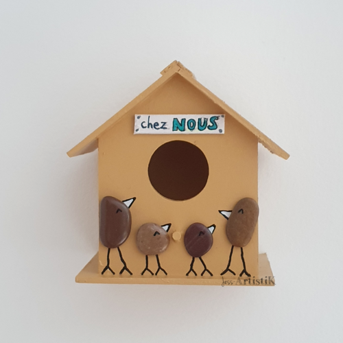 Coffret DIY fabriquez votre nichoir à oiseaux japonais