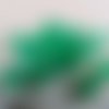 Perles jade verte 4mm ronde pierre de gemme - lot de 10
