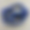 Perles lapis lazuli 6mm ronde pierre de gemme bleu - lot de 10