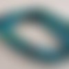 Perles chrysocolle 10mm ronde bleu vert - lot de 10