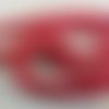 Perles rouge en verre 4mm - lot de 30
