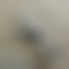 Pendentif tête buffle argenté avec bélière crane taureau corne 3d
