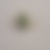 Grosse perle ovale céramique vert 17mmx11mm gros trou