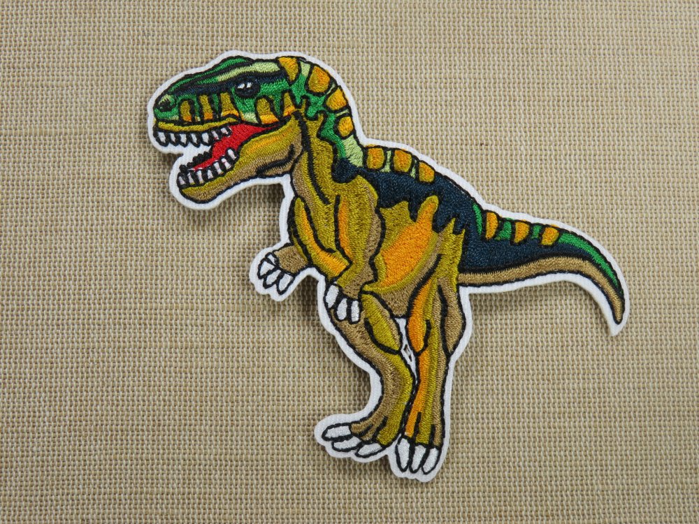 Patch dinosaure t-rex écusson thermocollant pour vêtement enfant - Un grand  marché