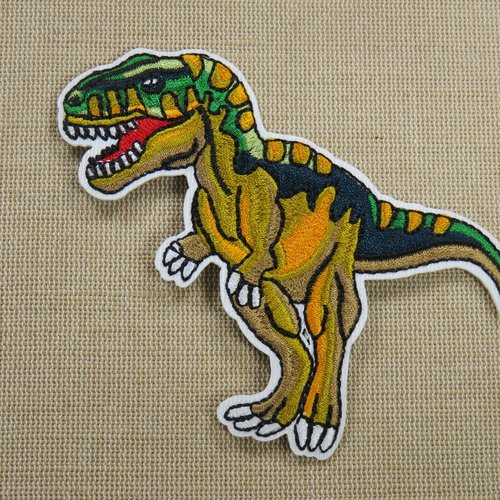 Patch dinosaure t-rex écusson thermocollant pour vêtement enfant - Un grand  marché