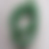 Perles coquille rondelle vert 8mm heishi irrégulier - lot de 20