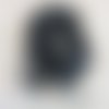 Cordon coton ciré 2mm noir - 5 mètres