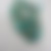 Perles jaspe peau de serpent vert ronde 6mm pierre de gemme - lot de 10