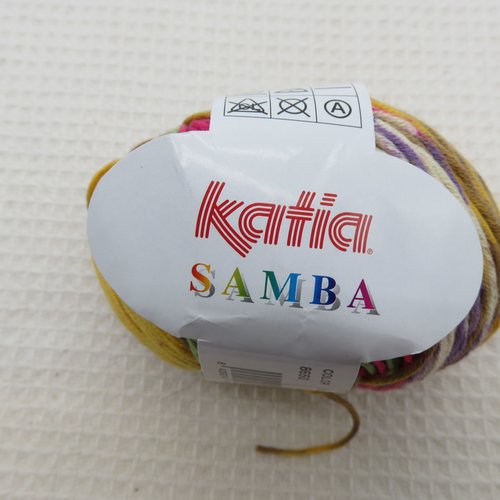 Fil coton katia samba pelote fils 100% coton travaux tricot crochet